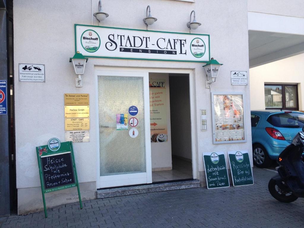 Stadtcafe Pension Grunstadt Luaran gambar